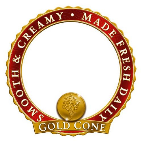 Trademark Logo GOLD CONE SMOOTH &amp; CREAMY MADE FRESH DAILY