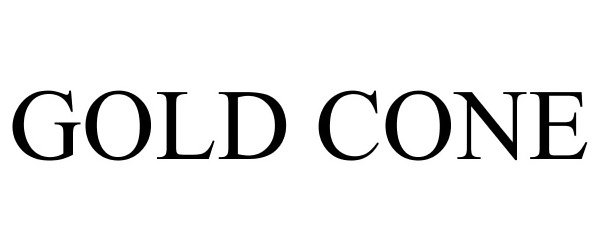 Trademark Logo GOLD CONE