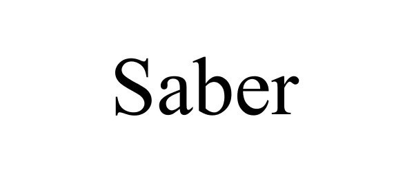 Trademark Logo SABER