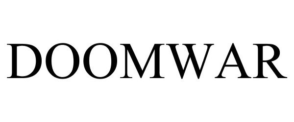 Trademark Logo DOOMWAR