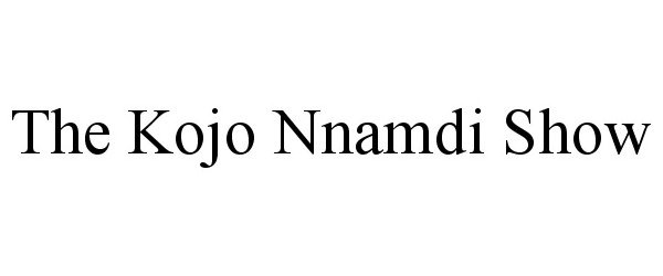  THE KOJO NNAMDI SHOW