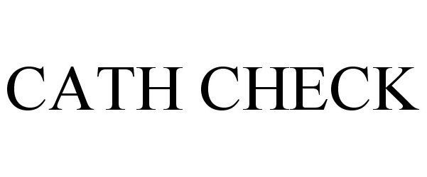  CATH CHECK