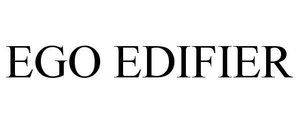 Trademark Logo EGO EDIFIER