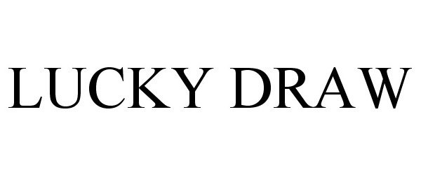 Trademark Logo LUCKY DRAW