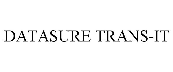 Trademark Logo DATASURE TRANS-IT