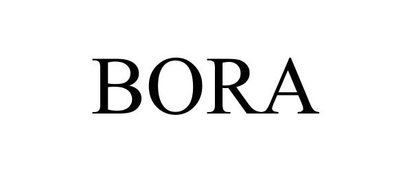 Trademark Logo BORA