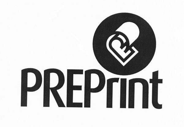 Trademark Logo P PREPRINT