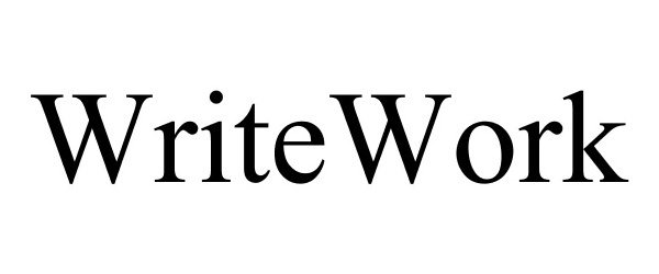 Trademark Logo WRITEWORK