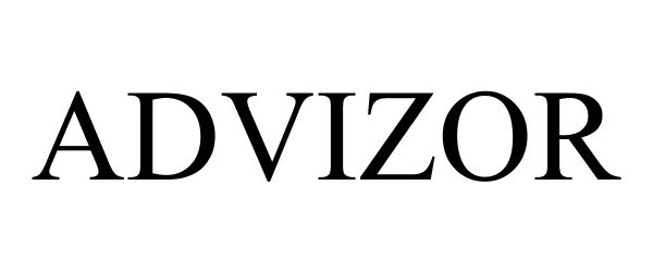 Trademark Logo ADVIZOR