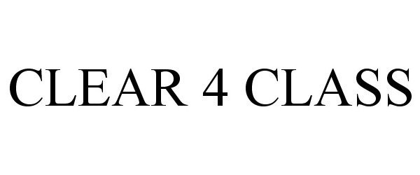  CLEAR 4 CLASS