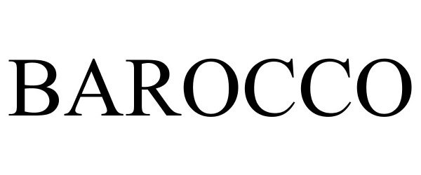 Trademark Logo BAROCCO
