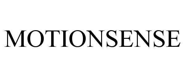 Trademark Logo MOTIONSENSE