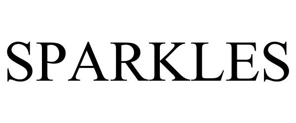 Trademark Logo SPARKLES