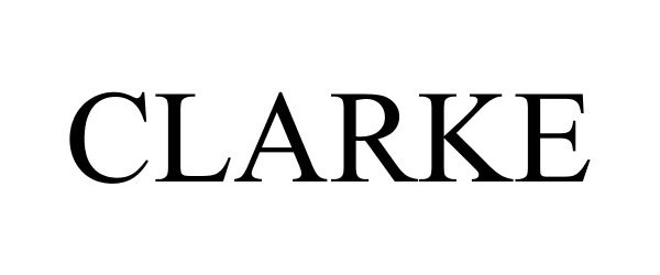 Trademark Logo CLARKE