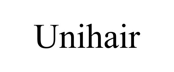 Trademark Logo UNIHAIR