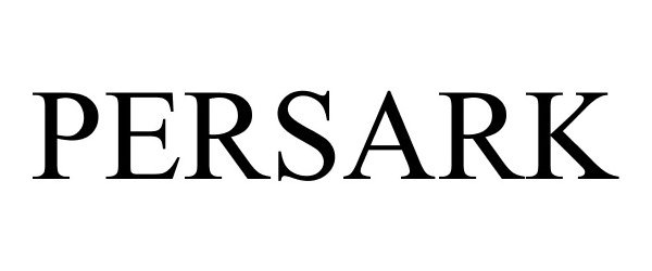 Trademark Logo PERSARK