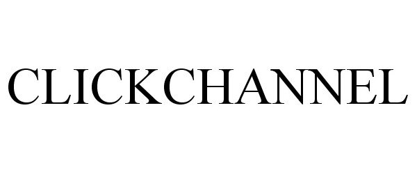 Trademark Logo CLICKCHANNEL