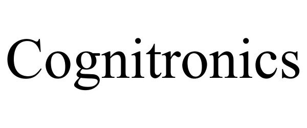 Trademark Logo COGNITRONICS