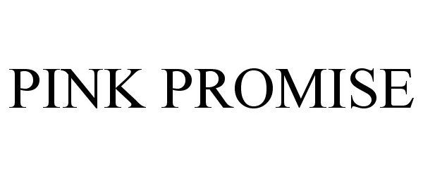 Trademark Logo PINK PROMISE