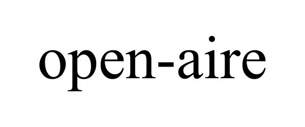 Trademark Logo OPEN-AIRE