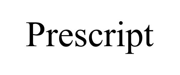 Trademark Logo PRESCRIPT