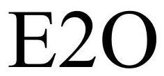 Trademark Logo E2O