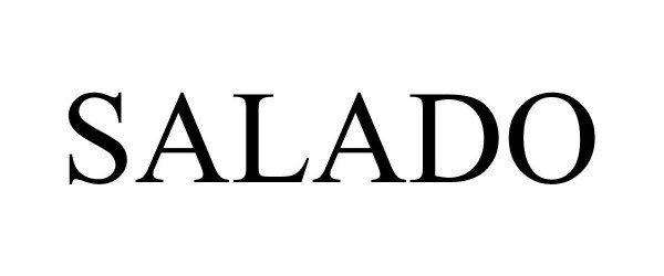 Trademark Logo SALADO