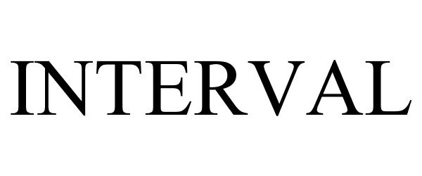 Trademark Logo INTERVAL