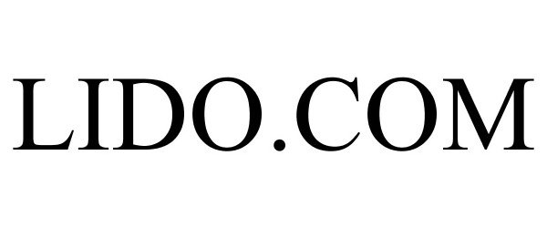 Trademark Logo LIDO.COM