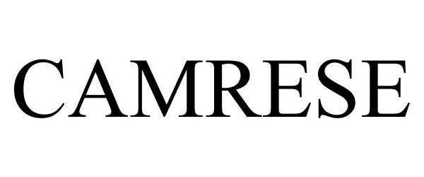 Trademark Logo CAMRESE