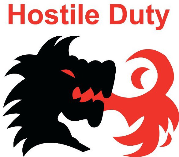 Trademark Logo HOSTILE DUTY