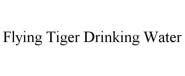 Trademark Logo FLYING TIGERS