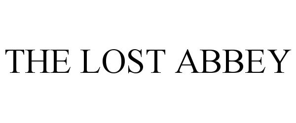 Trademark Logo THE LOST ABBEY