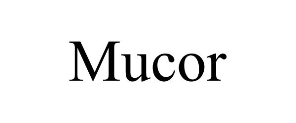 Trademark Logo MUCOR