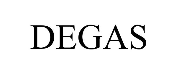 Trademark Logo DEGAS