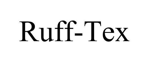 Trademark Logo RUFF-TEX