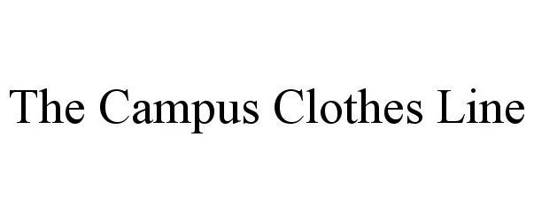  THE CAMPUS CLOTHES LINE