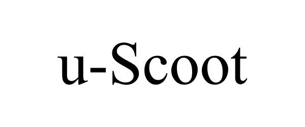 Trademark Logo U-SCOOT