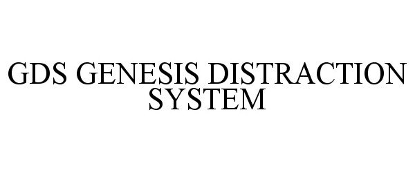  GDS GENESIS DISTRACTION SYSTEM