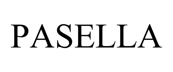 Trademark Logo PASELLA