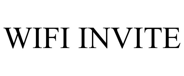 Trademark Logo WIFI INVITE