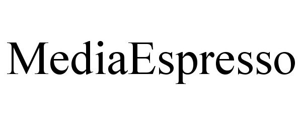 Trademark Logo MEDIAESPRESSO