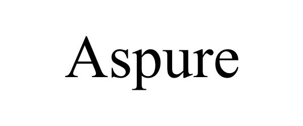 Trademark Logo ASPURE