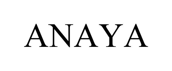 Trademark Logo ANAYA