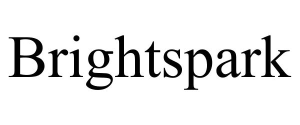 Trademark Logo BRIGHTSPARK