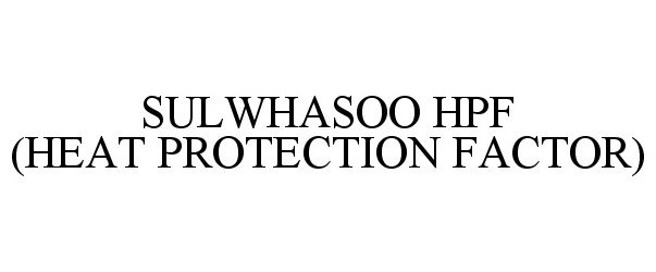  SULWHASOO HPF (HEAT PROTECTION FACTOR)