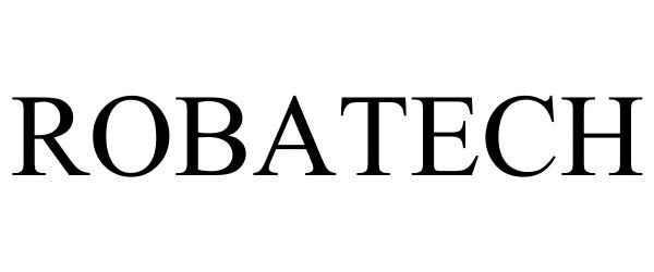 Trademark Logo ROBATECH