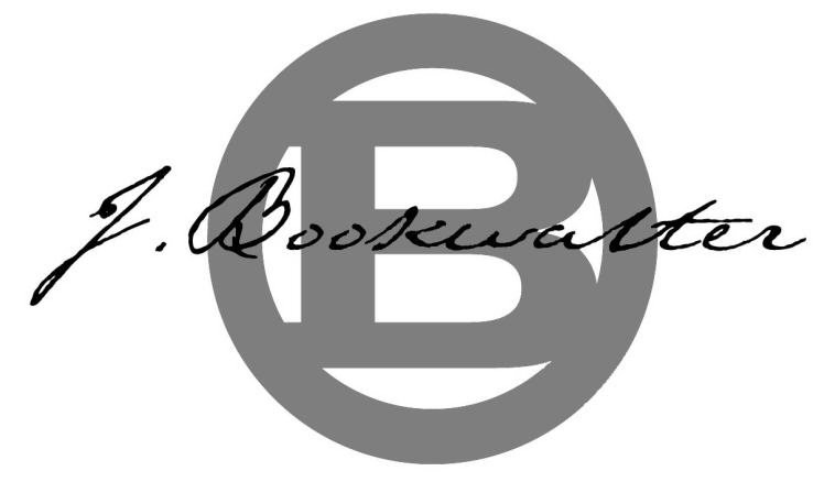 Trademark Logo J. BOOKWALTER B