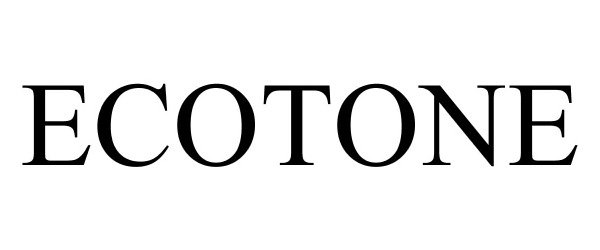 Trademark Logo ECOTONE