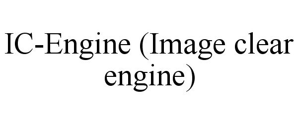  IC-ENGINE (IMAGE CLEAR ENGINE)